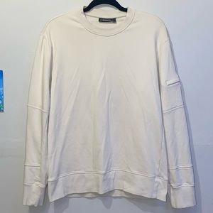 J. Lindeberg Beige Crewneck Sweater Mens Sz M